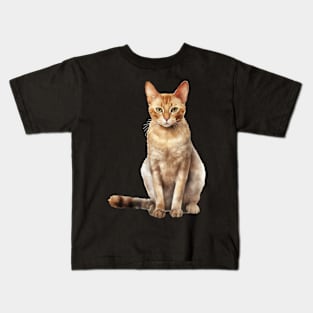 Chausie Cat Kids T-Shirt